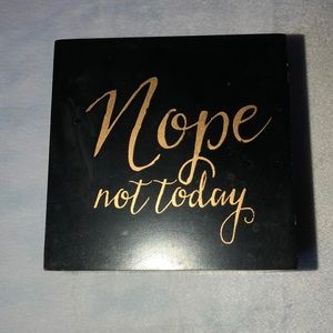 Graphic Verbiage Black Cube